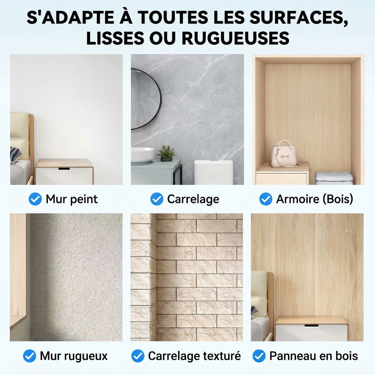Barre Télescopique Multi-usages Ultra-Résistante Sans Perçage 4